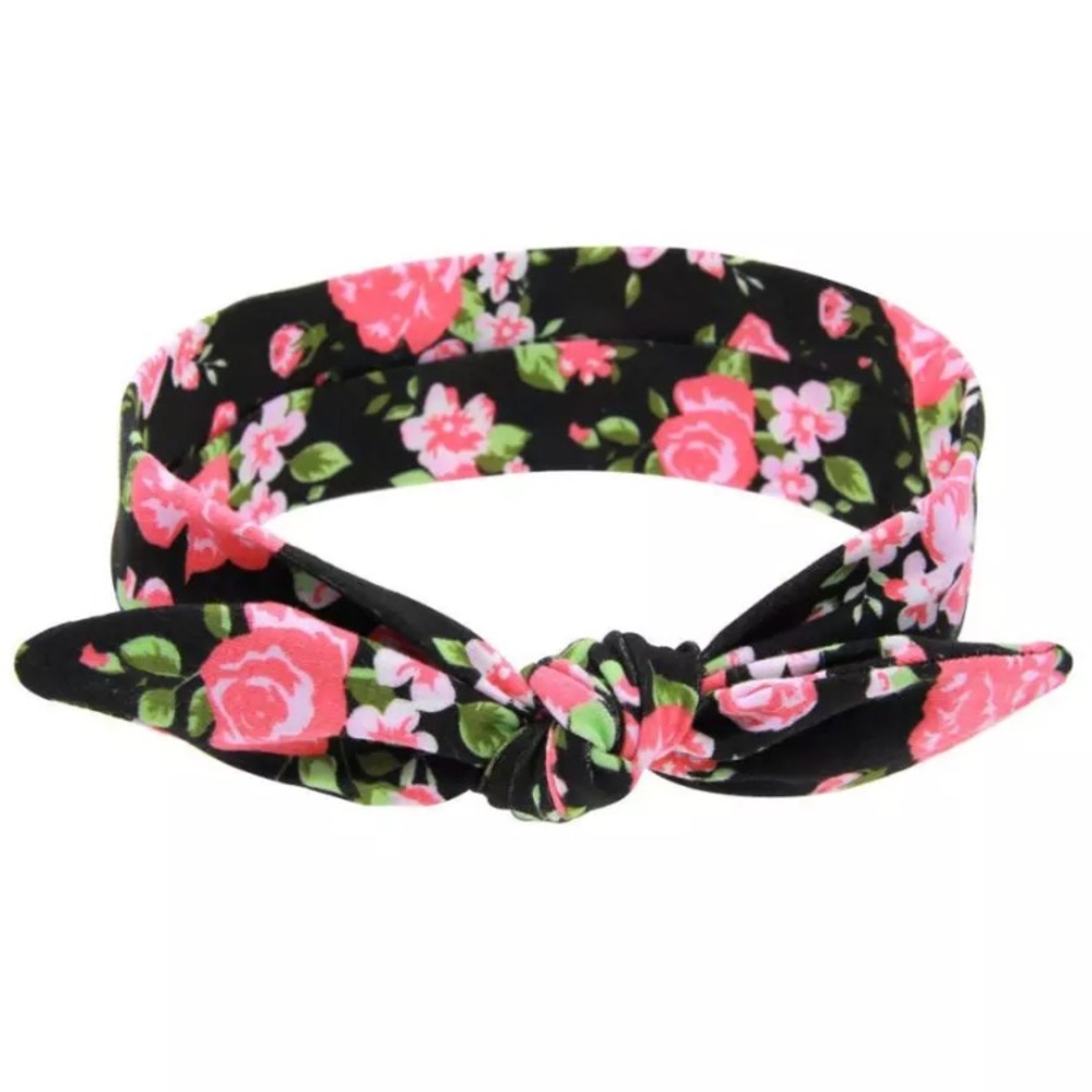 Top knot baby headbands